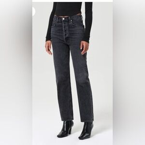 AGOLDE 90’s Pinch Waist High Rise Straight Jeans